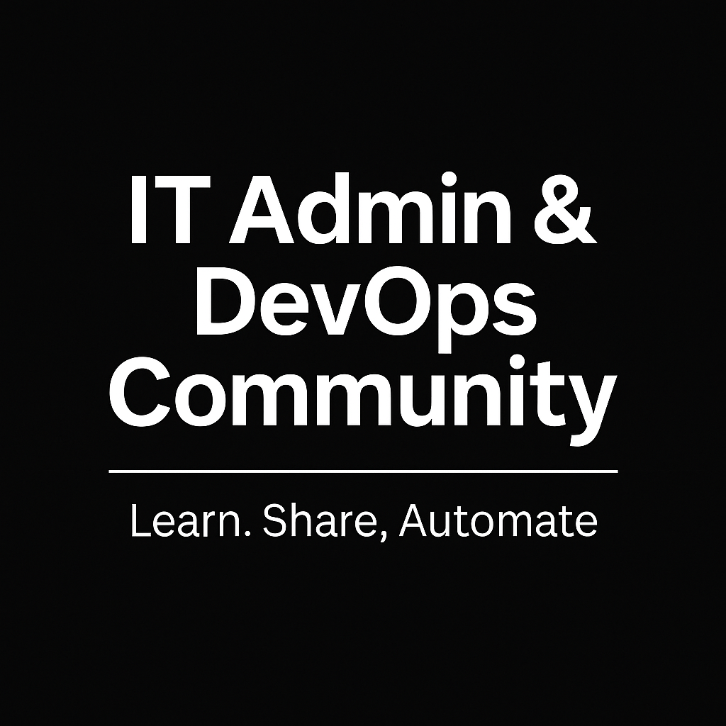 We’ve Launched the IT Admin & DevOps Community
