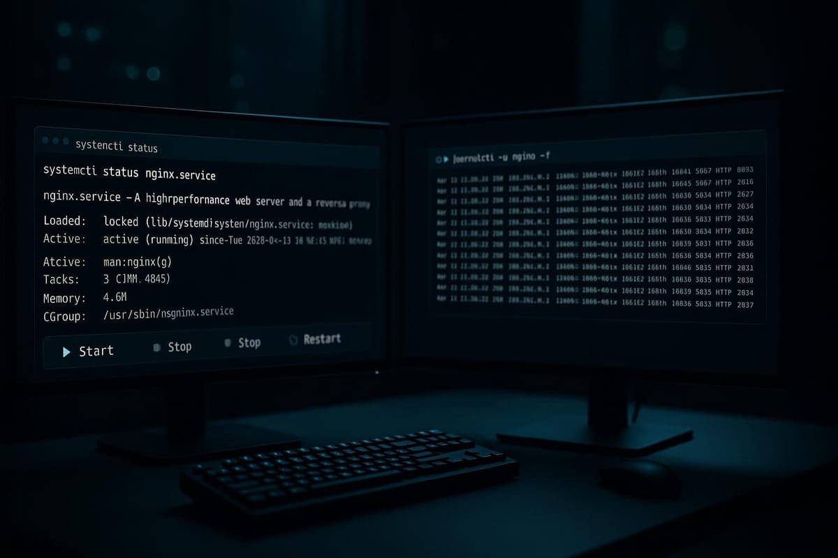 Managing Services with systemctl and journalctl