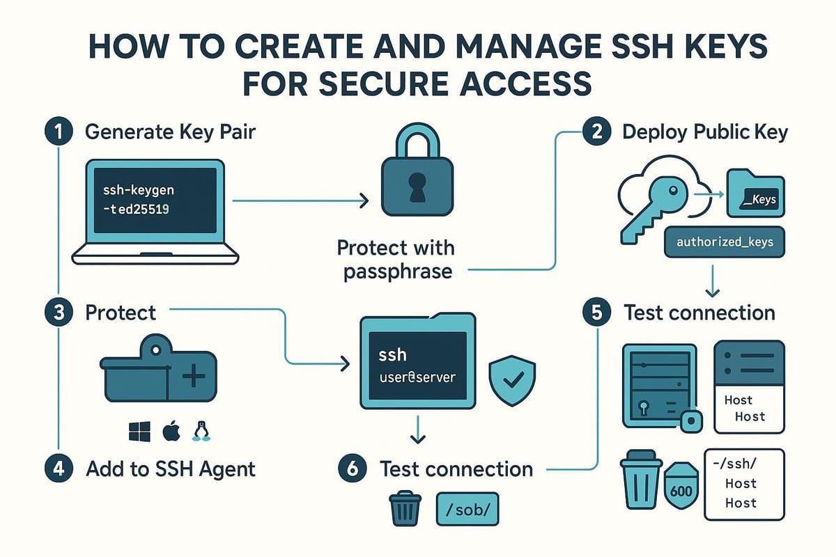 How to Create and Manage SSH Keys for Secure Access