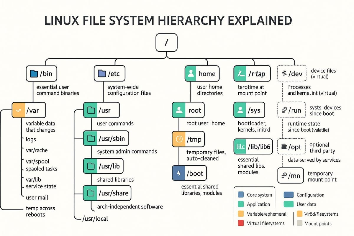 Linux File System Hierarchy Explained