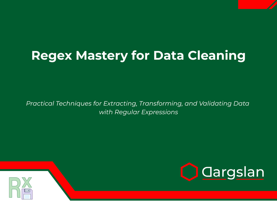 Book Review: Regex Mastery for Data Cleaning