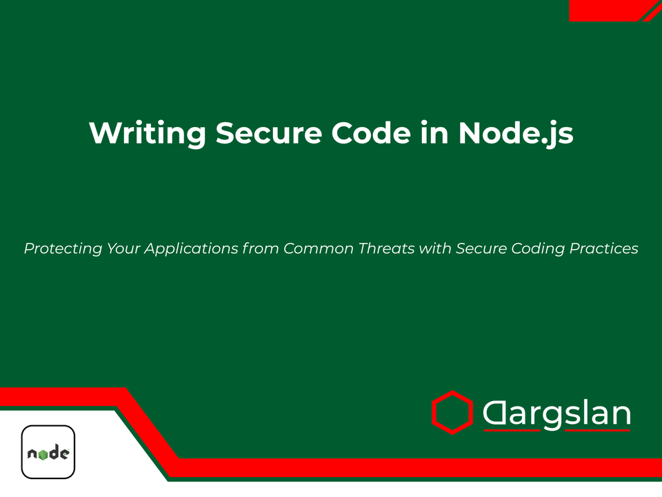 Book Review: Writing Secure Code in Node.js