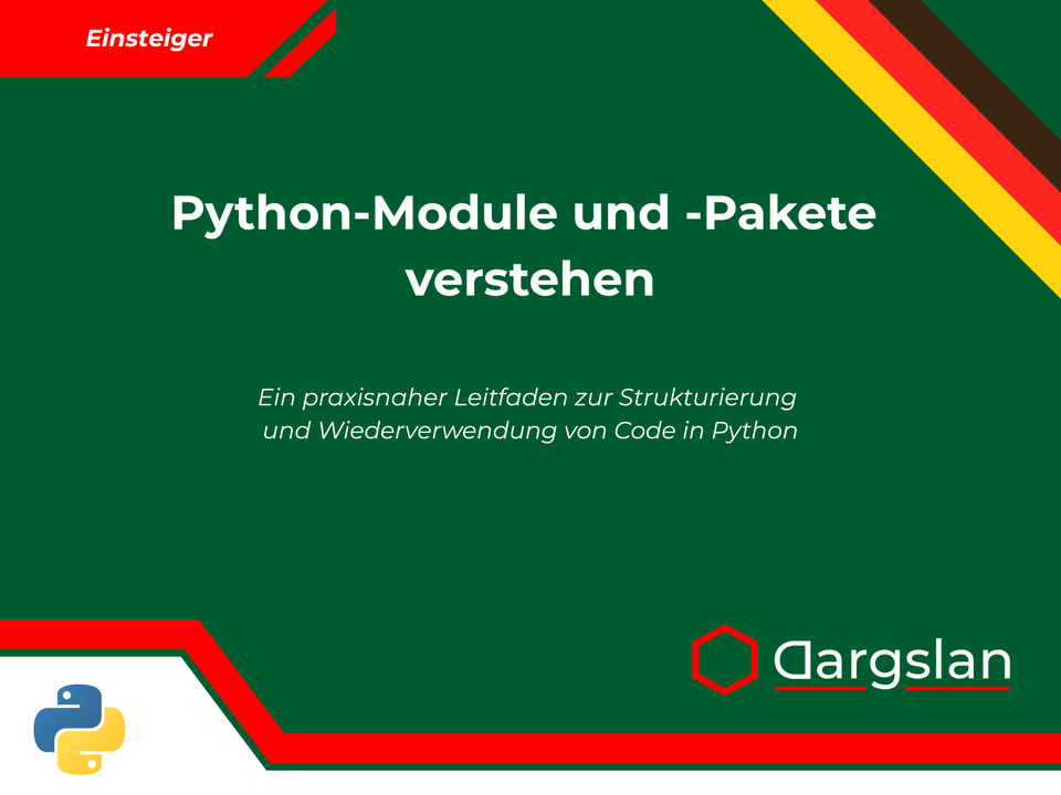 Buchrezension: Python-Module und -Pakete verstehen