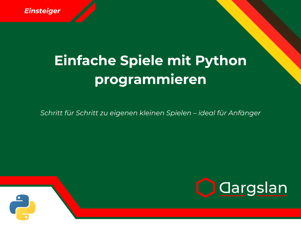 Buchrezension: Einfache Spiele mit Python programmieren