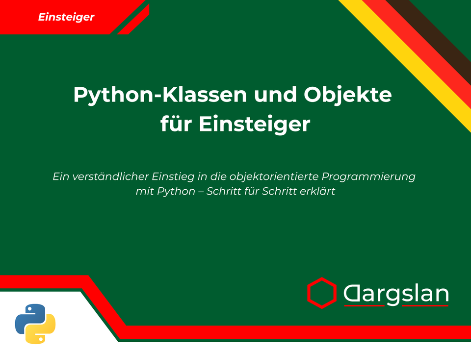Buchrezension: Python-Klassen und Objekte für Einsteiger