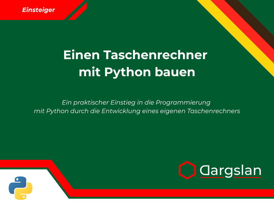 Buchrezension: Einen Taschenrechner mit Python bauen