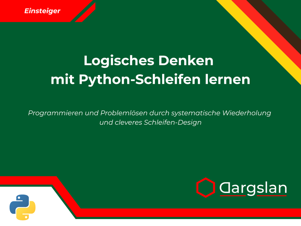 Buchrezension: Logisches Denken mit Python-Schleifen lernen