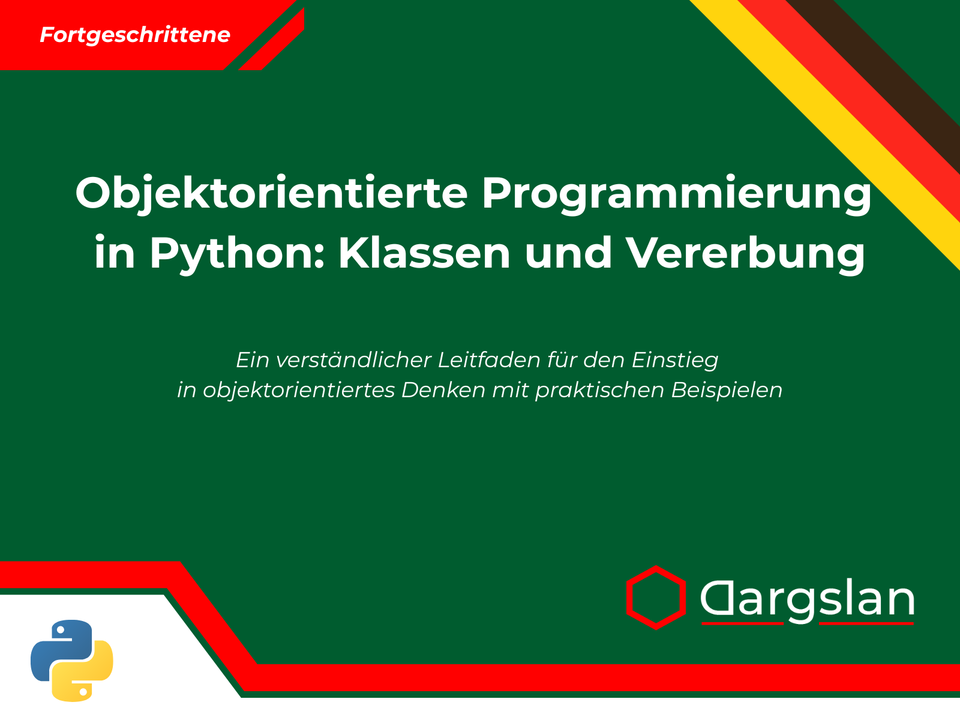 Buchrezension: Objektorientierte Programmierung in Python: Klassen und Vererbung