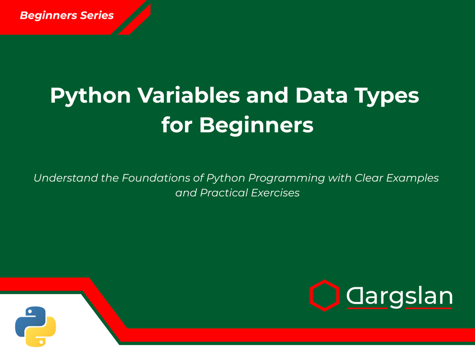 Book Review: Python Variables and Data Types for Beginners