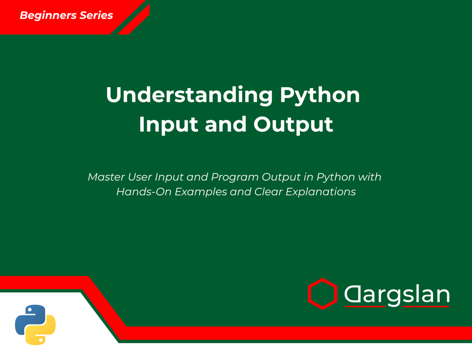 Book Review: Understanding Python Input and Output