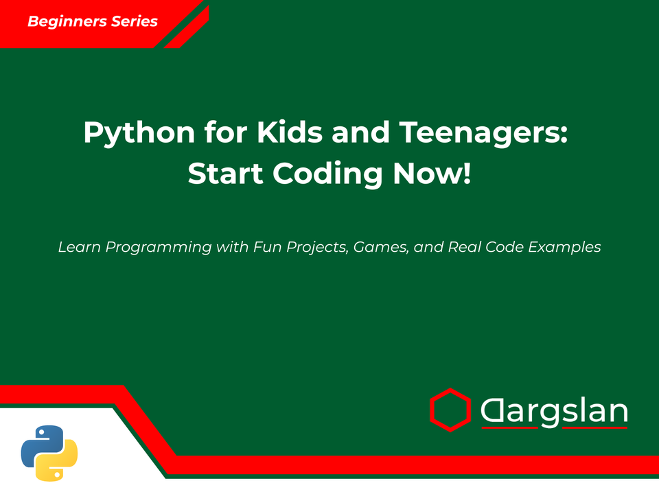 Book Review: Python for Kids and Teenagers: Start Coding Now!