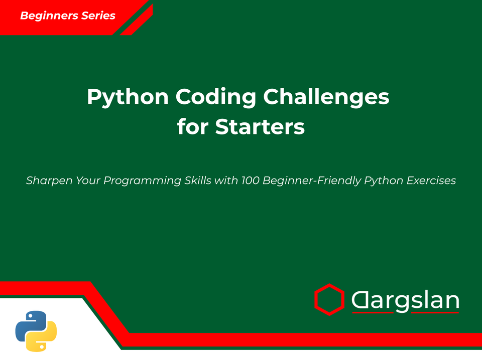 Book Review: Python Coding Challenges for Starters