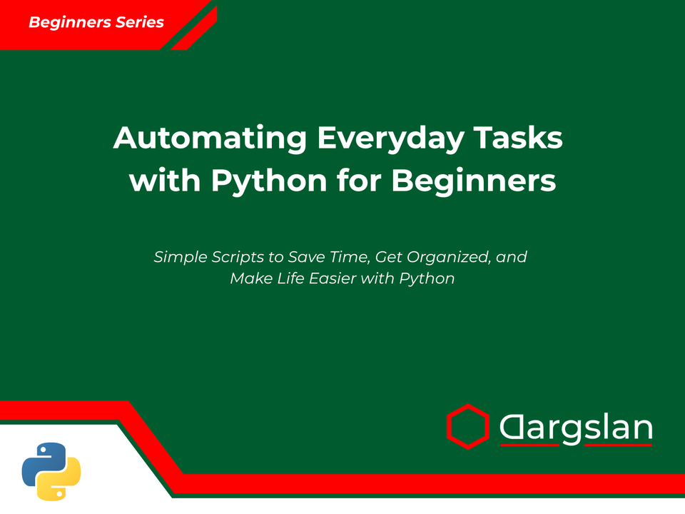 Book Review: Automating Everyday Tasks with Python for Beginners
