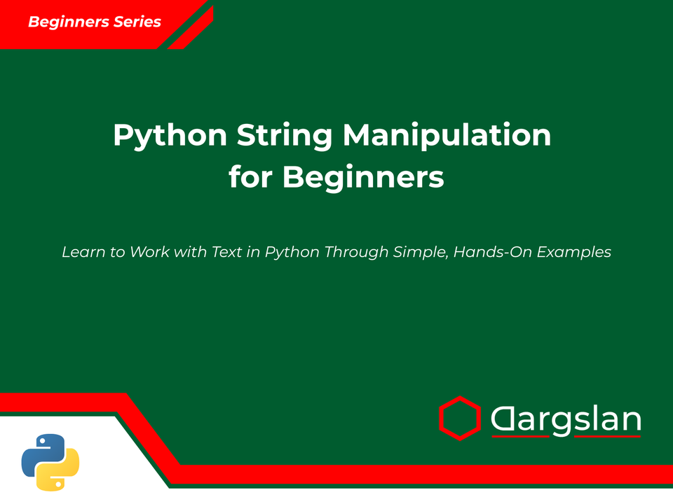 Book Review: Python String Manipulation for Beginners