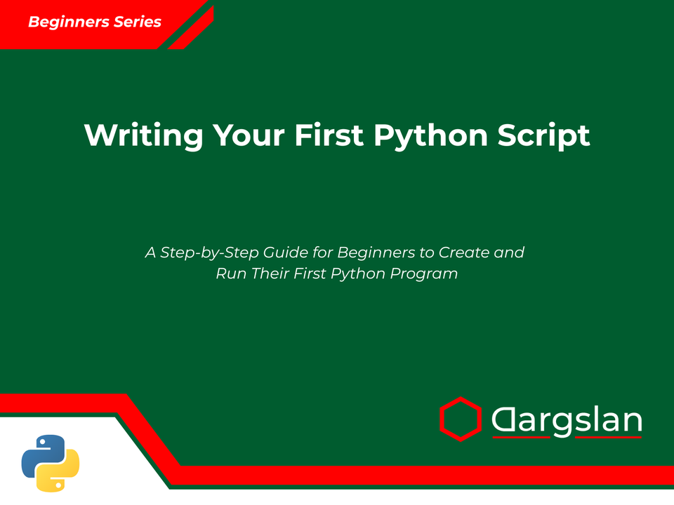 Book Review: Writing Your First Python Script