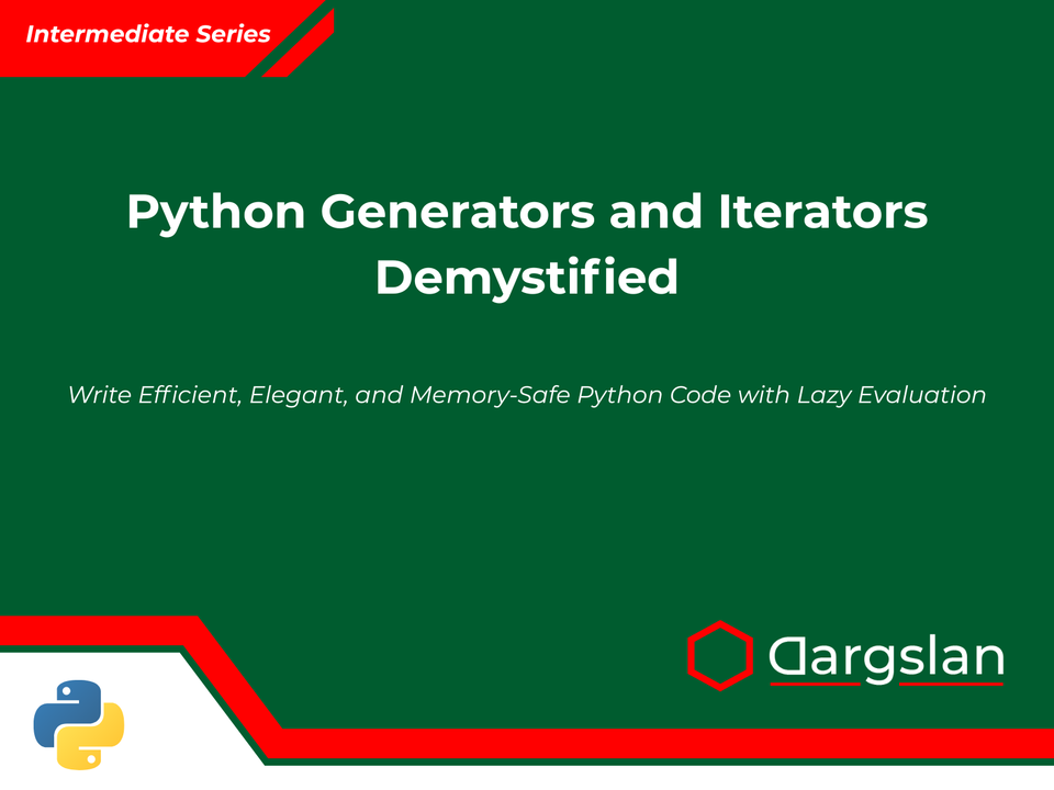 Book Review: Python Generators and Iterators Demystified