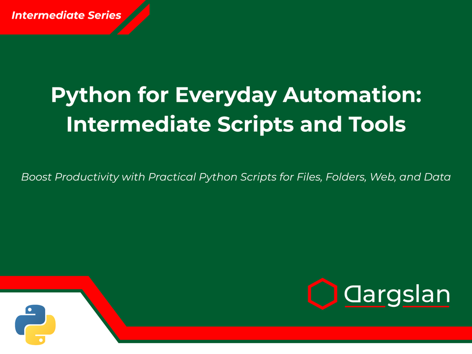 Book Review: Python for Everyday Automation: Intermediate Scripts and Tools