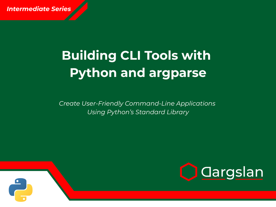 Book Review:Building CLI Tools with Python and argparse