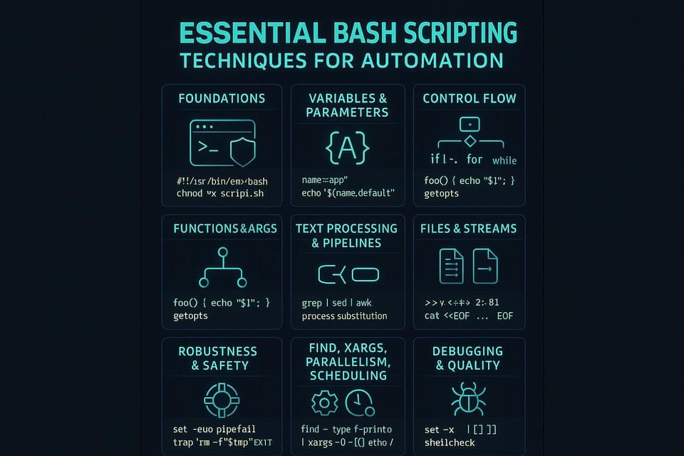 Essential Bash Scripting Techniques for Automation