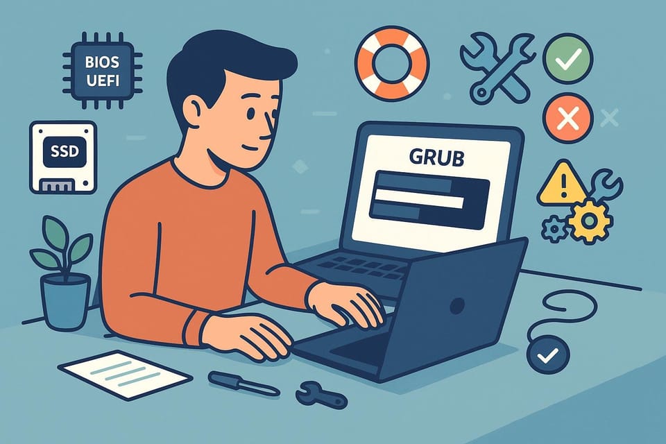 Troubleshooting Boot Issues with GRUB