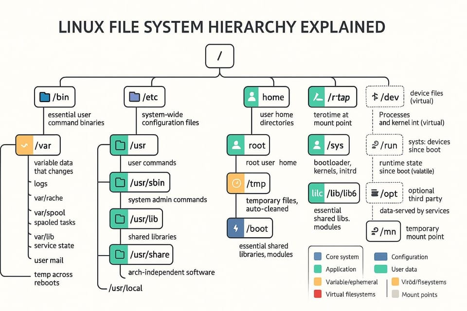 Linux File System Hierarchy Explained