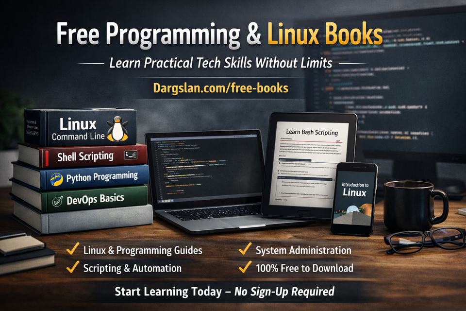 Free Programming & Linux Books – Learn Practical Tech Skills Without Limits